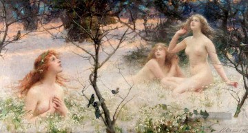 Mythes et legendes Henrietta Rae Victorian Malerin Ölgemälde